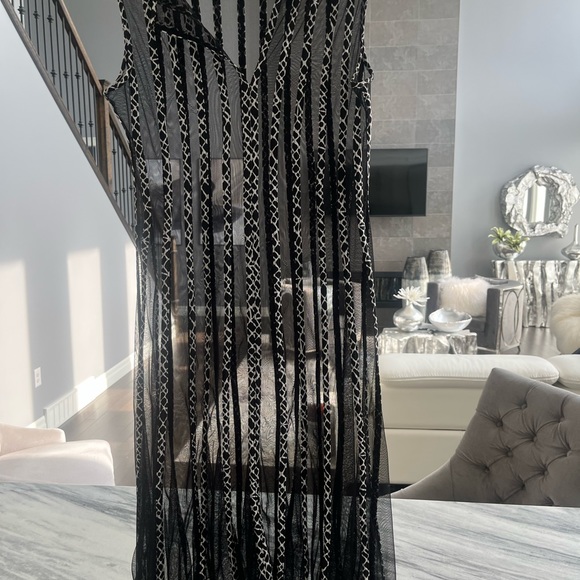 Sandra Darren amazing resort wear beach pool cover up dress size small 🧉🌴 - Picture 7 of 17